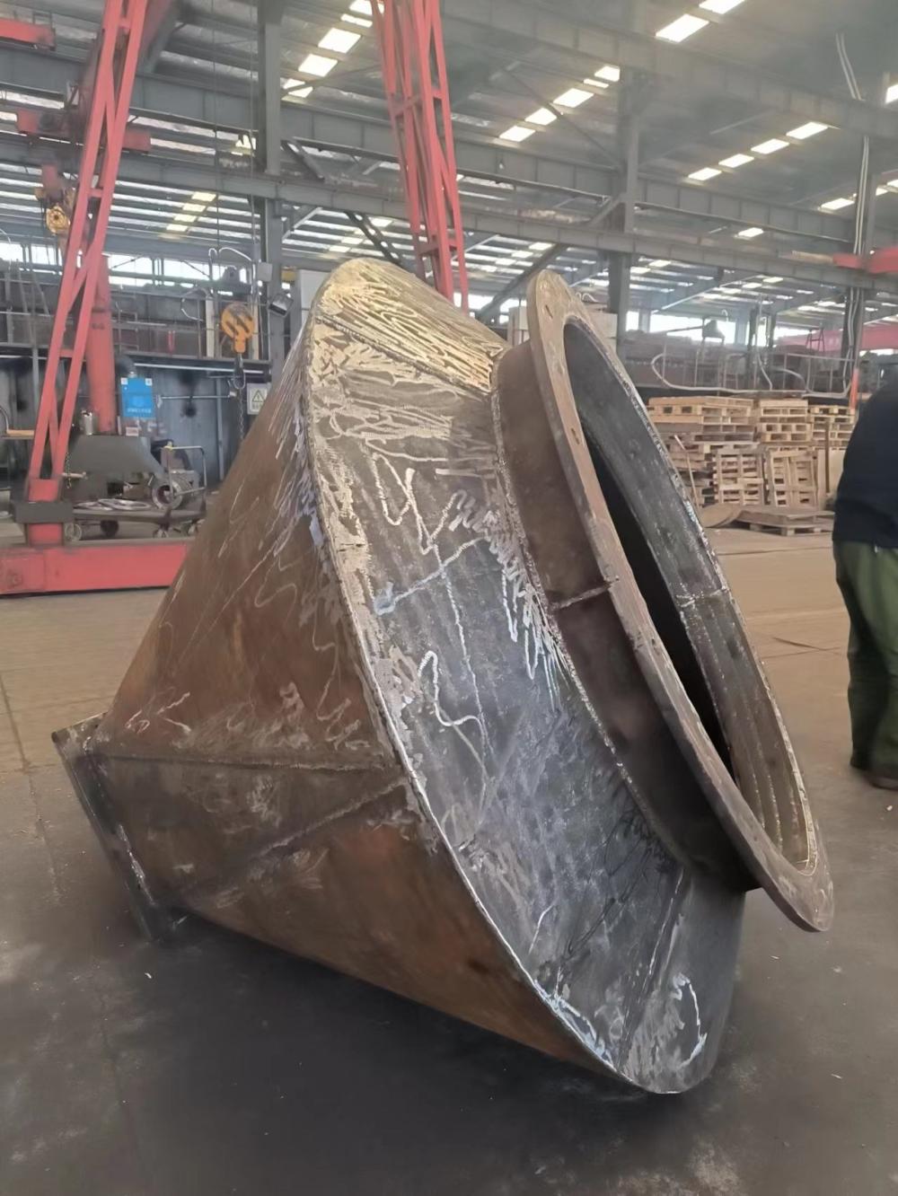 磨煤机出风口方变圆