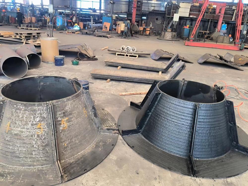 堆焊耐磨护罩，双金属耐磨护罩