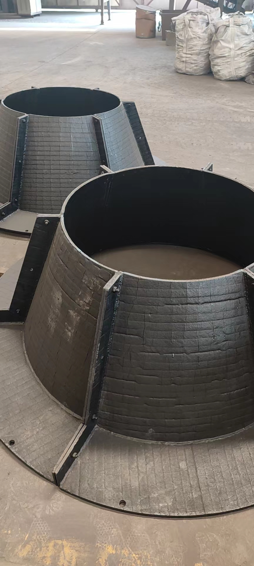 堆焊耐磨大小口，双金属喇叭口